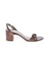 Tory Burch 100% Leather Brown Tan Sandals Size 10 1/2 - photo 1
