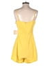 Superdown 100% Polyester Solid Yellow Romper Size M - photo 2