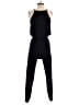 Go Couture Solid Black Jumpsuit Size S - photo 2
