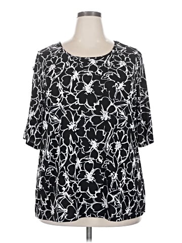 By Design Short Sleeve Blouse (view 1)