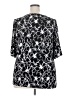 By Design Black Short Sleeve Blouse Size 2X - photo 2