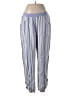 Chico's Stripes Blue Casual Pants Size Med (1) - photo 1