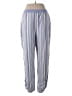 Chico's Stripes Blue Casual Pants Size Med (1) - photo 2