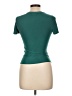 Popular 21 Teal Short Sleeve Top Size L - photo 2