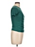 Popular 21 Teal Short Sleeve Top Size L - photo 4