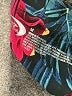 Artex Print Red Teal Active Pants Size M - photo 7