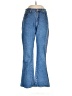 Xhilaration 100% Cotton Stripes Blue Jeans Size 11 - photo 1