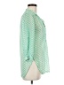 Xtaren Chevron-herringbone Green 3/4 Sleeve Blouse One size - photo 4
