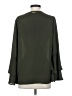 MICHAEL Michael Kors 100% Polyester Green Long Sleeve Blouse Size S - photo 2