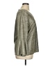 Zac & Rachel Metallic Gray 3/4 Sleeve Top Size XL - photo 4
