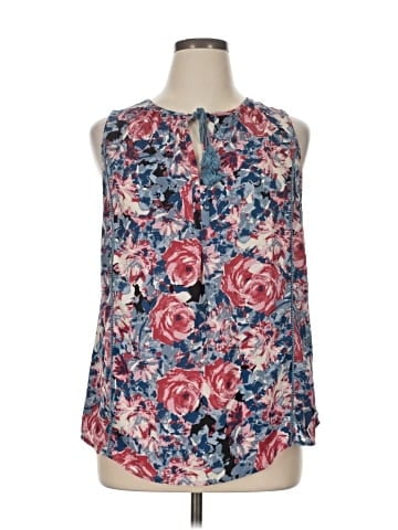 Molly & Isadora Sleeveless Blouse (view 1)