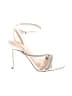 De Blossom Collection Silver Sandals Size 6 - photo 1