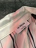 The Workshop Stripes Ivory Long Sleeve Blouse Size L - photo 7