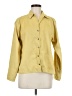 Chico's Design 100% Polyester Yellow Long Sleeve Blouse Size Med (1) - photo 1