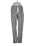 Lulus Stripes Silver Black Casual Pants Size S - photo 1