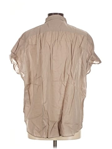 Closed Short Sleeve Button-Down Shirt (view 2)