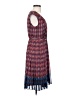 Halogen 100% Polyester Chevron-herringbone Burgundy Casual Dress Size 4 (petite) - photo 4