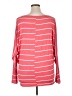 White Birch Pink Long Sleeve Top Size XL - photo 2