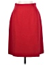 Liz Claiborne Collection 100% Polyester Solid Red Formal Skirt Size 4 - photo 1