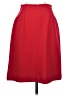 Liz Claiborne Collection 100% Polyester Solid Red Formal Skirt Size 4 - photo 2