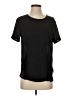 Lush Black Short Sleeve Top Size S - photo 1