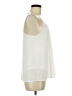 The Impeccable Pig 100% Polyester Ivory Sleeveless Blouse Size M - photo 4