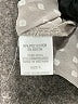 Pleione Polka Dots Gray Short Sleeve Blouse Size L - photo 8