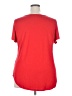 Unbranded Red Short Sleeve Top Size 2X - photo 2