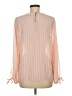 Waverly Grey 100% Polyester Pink Long Sleeve Blouse Size M - photo 2
