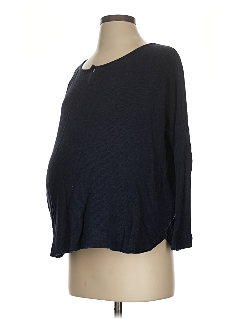 Pre-owned Hatch 3/4 Sleeve T-shirt In Black