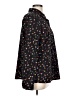 CAbi 100% Polyester Print Black Long Sleeve Blouse Size L - photo 4