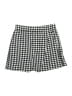 Shein Houndstooth Black Casual Skirt Size 4 - photo 1