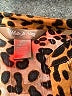 White Stag Animal Print Brown Long Sleeve Blouse Size L - photo 7