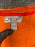 JCPenney Color Block Orange Pullover Sweater Size L (petite) - photo 7