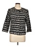 Chico's 100% Cotton Black Jacket Size Lg (2) - photo 1