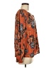 Old Navy Orange Long Sleeve Blouse Size M - photo 4