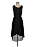 Unbranded Solid Black Casual Dress Size S (estimated) - photo 1
