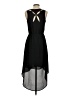 Unbranded Solid Black Casual Dress Size S (estimated) - photo 2