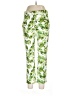 Zara Basic Paisley Green Casual Pants Size L - photo 1