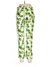 Zara Basic Paisley Green Casual Pants Size L - photo 2