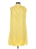 Lena 100% Polyester Solid Yellow Casual Dress Size S - photo 1