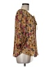 Ann Taylor LOFT 100% Polyester Gold 3/4 Sleeve Blouse Size M - photo 4