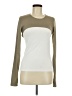 Mono b Ivory Tan Long Sleeve Top Size M - photo 1