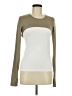 Mono b Ivory Tan Long Sleeve Top Size M - photo 1