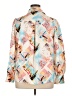 Zeagoo Print Ivory Long Sleeve Blouse Size XL - photo 2