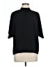 Angashion 100% Polyester Black 3/4 Sleeve Blouse Size L - photo 1