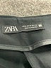 Zara Solid Black Shorts Size M - photo 3