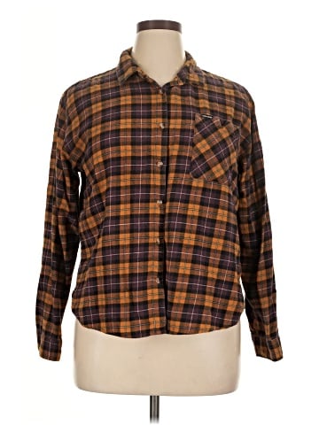 Volcom Long Sleeve Button-Down Shirt (view 1)