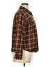 Volcom 100% Cotton Plaid Brown Long Sleeve Button-Down Shirt Size XL - photo 4
