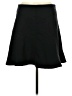 Ann Taylor LOFT Solid Black Casual Skirt Size 8 - photo 1